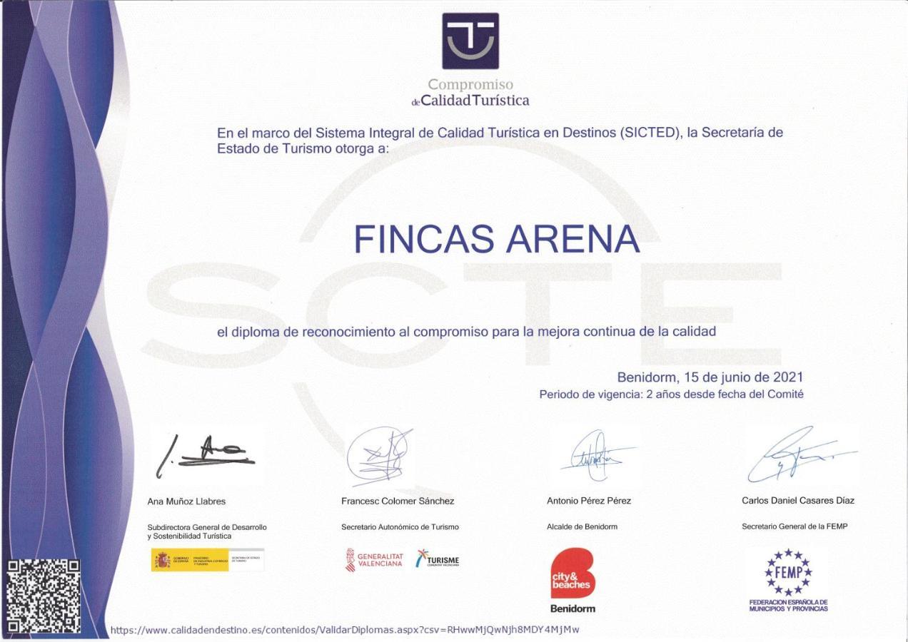 Islandia - Fincas Arena 베니돔 외부 사진
